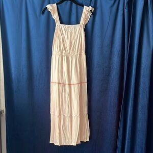 Elegant Blush Pink Sleeveless Dress